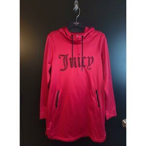 Juicy Couture Bling Logo Hoodie Tunic Dress